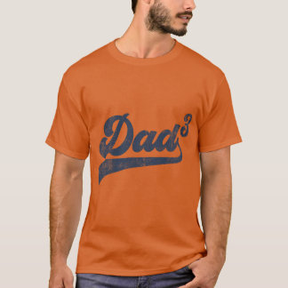 Dad3 Dad Cubed Gifts Father Of Three Daddy 3 Third T-Shirt