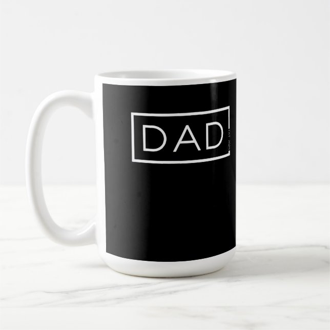 Dad 2024 Loading Father 2024 New Dad Est. 2024 Coffee Mug (Left)