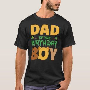 Dad and Mom Birthday Boy Lion Family Party Decorat T-Shirt