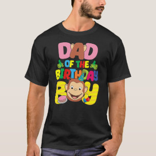Dad And Mom Birthday Boy Monkey Family Matching T-Shirt