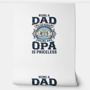 Dad and Opa Vintage Fist Bump Shirt Design_1 Wallpaper