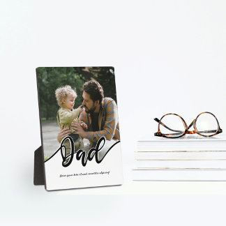 Dad and Son Gift | Fix Ration 5x7 Plaque