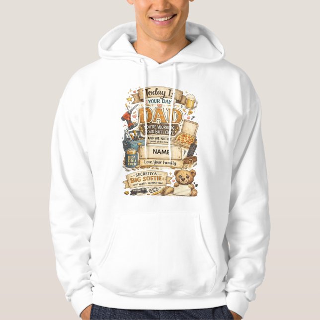 Dad Appreciation Hoodie | Dad Custom Gift (Front)