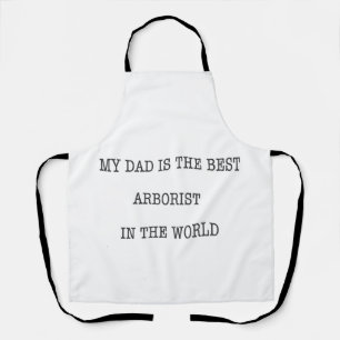 Dad Arborist chainsaw birtday gift cup Apron
