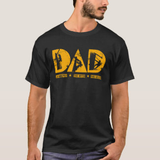 Dad Arborist Myth Legend Fathers Day T-Shirt