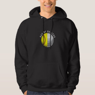 Dad Ballers  Golf Softball  From Son Or Daughter Hoodie