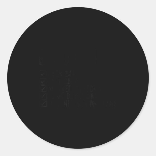 Dad Bank Gift For Dad From Daughter Son Funny Dad  Classic Round Sticker (Front)