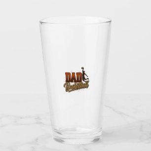 Dad Basketball Vintage Engraving Shirt Design_1 Glass