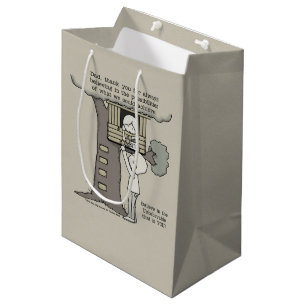 Dad Believes in Possibilities Medium Gift Bag