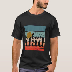 Dad best father love hat cowboy family hero strong T-Shirt