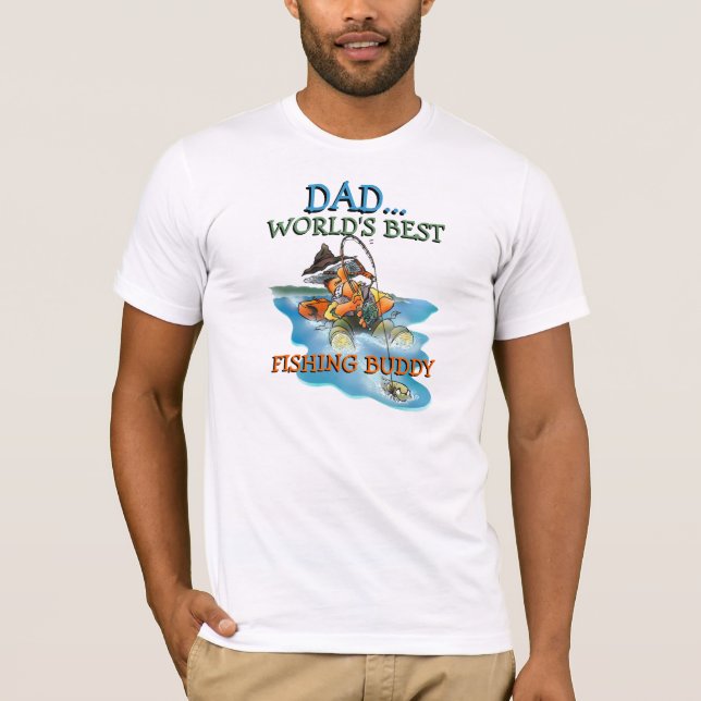 DAD Best Fishing Buddy T-Shirt (Front)