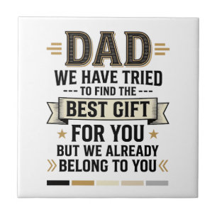 Dad Best Gift Belong to You Vintage Vector Shirt_1 Tile