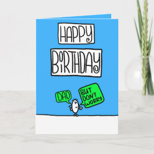 dad birthday card
