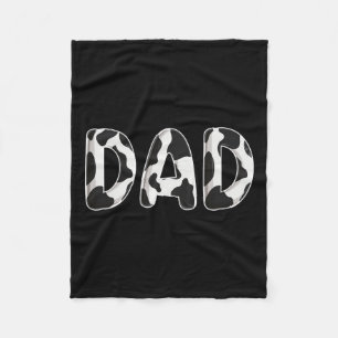 Dad Birthday Family Matching Fathers Day Boy Girl  Fleece Blanket
