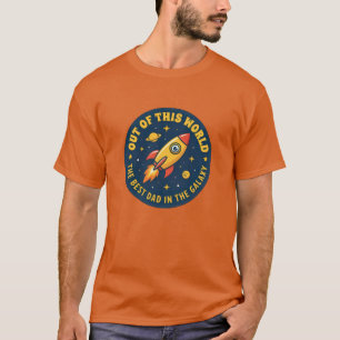 Dad Birthday From Daughter Son Retro Father's Day  T-Shirt