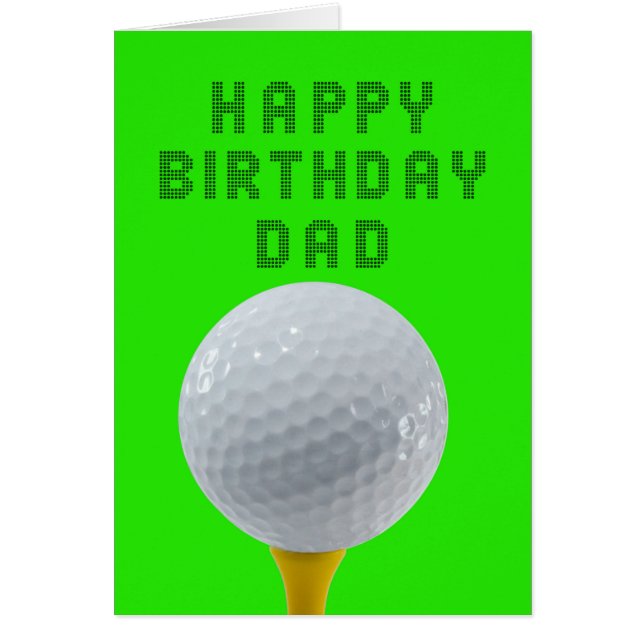 Dad Birthday Golf (Front)