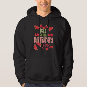 Dad Birthday One in a Melon Watermelon Birthday Gi Hoodie