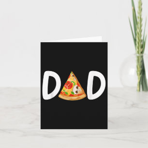 Dad Birthday Pizza 1st Birthday Pizza Family Match Card