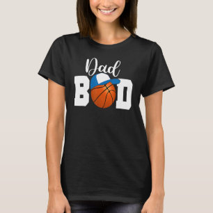 Dad Bod Basketball Ballpark Daddy T-Shirt