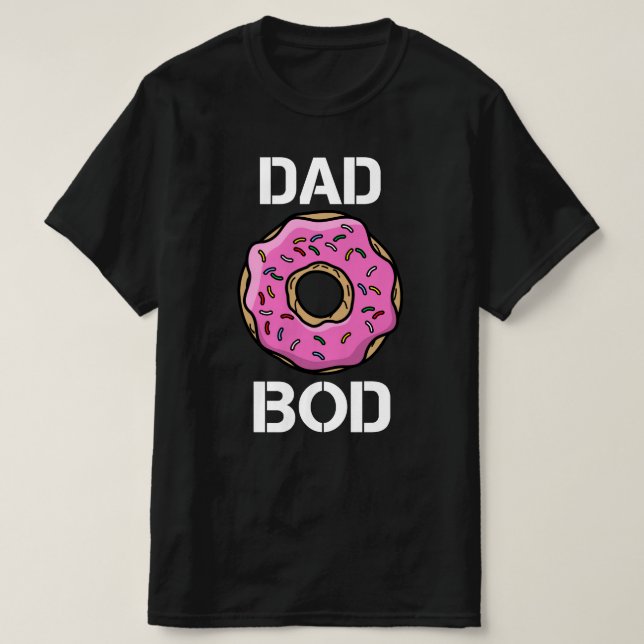 Dad Bod doughnut T-Shirt (Design Front)