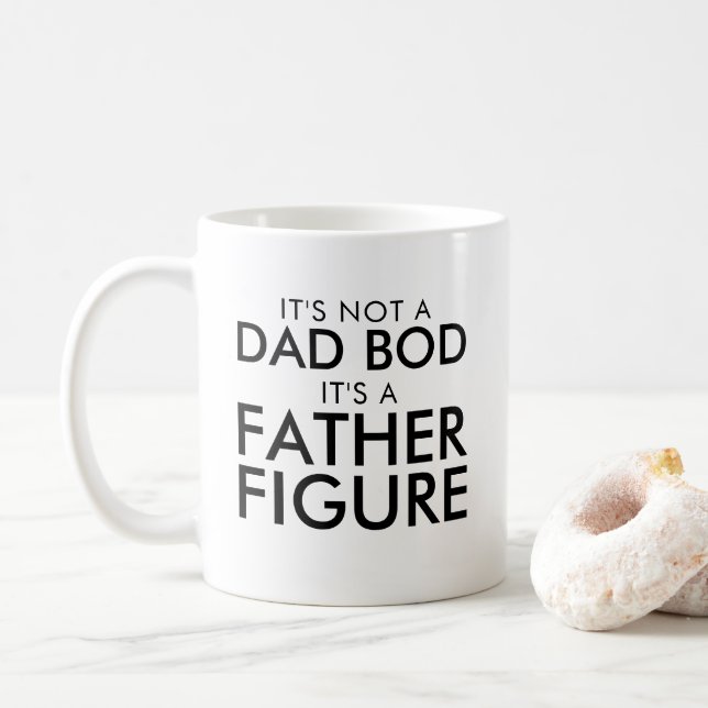 Dad Bod Father Figure Coffee Mug (With Donut)