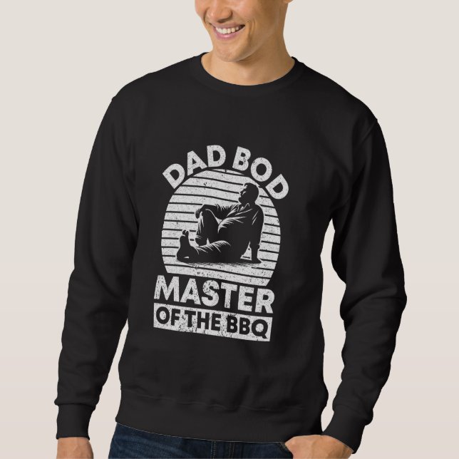 Dad Bod Father Figure Father's Day 4 Sweatshirt (Front)