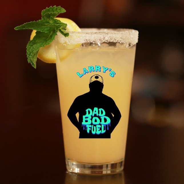 Dad Bod Fuel Funny Glass (Dad Bod Fuel Funny Glass
)