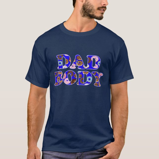 Dad Body Doughnuts T-Shirt (Front)