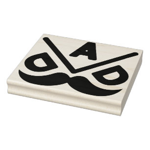 DAD: Bold Minimalism Rubber Stamp