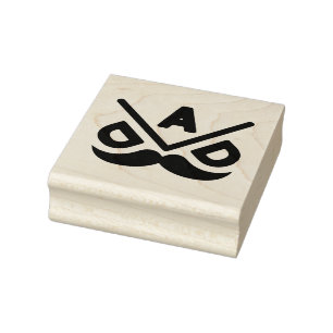 DAD: Bold Minimalism Rubber Stamp