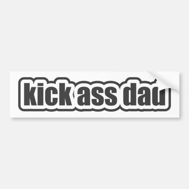 Dad bumper sticker (Front)