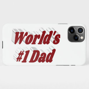 Dad burgundy text   iPhone 11Pro max case