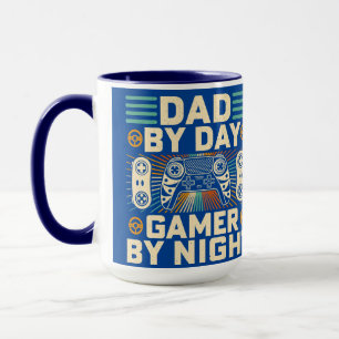 Dad By Day Gamer By Night Mug