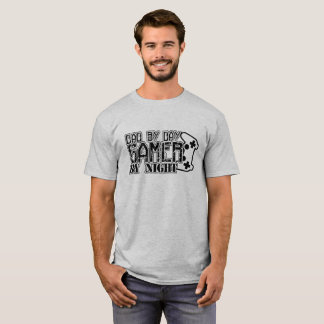 Dad By Day Gamer By Night T shirt