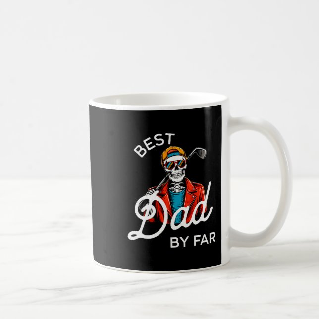 Dad by par funny golf shirt daddy  coffee mug (Right)