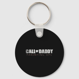 Dad Call Of Daddy Parenting Ops Gift  Key Ring