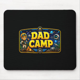 Dad camp mouse pad