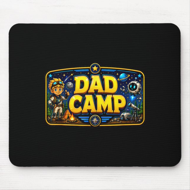 Dad camp  mouse pad (Front)