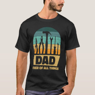 Dad Carpenter Woodworker Woodworking Handyman T-Shirt