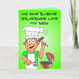 Dad Cook Card