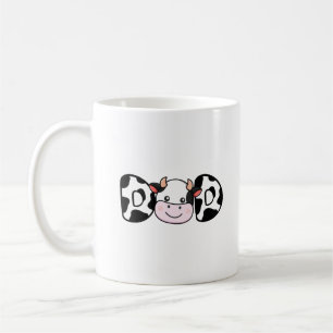 Dad Cow Print Cow Pattern Father's Day Coffee Mug