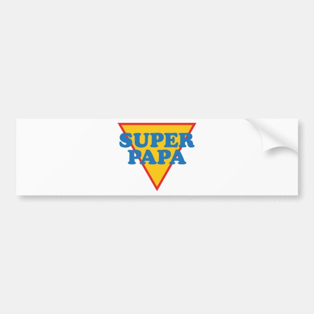 Dad / Dad / Daddy / Vati / Pappa Bumper Sticker (Front)