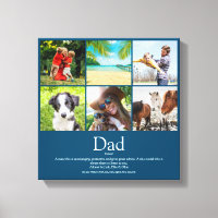 Dad Daddy Father Papa Definition 6 Photo Blue