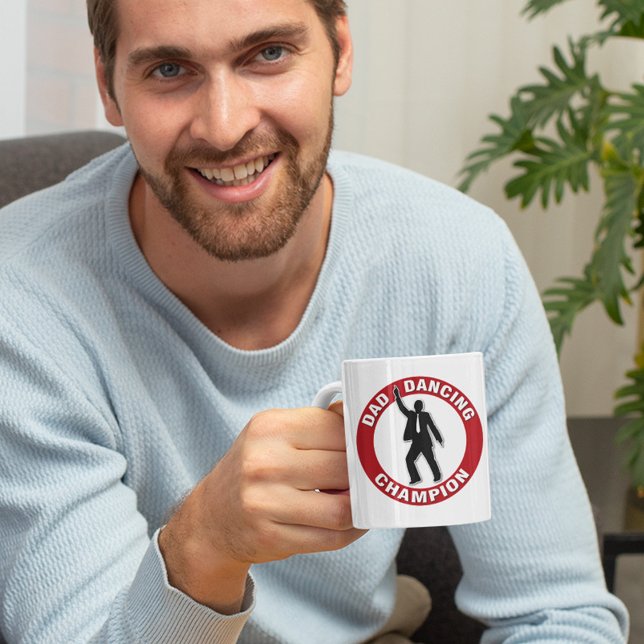 Dad Dancing Champion - Funny Father's Day Mug (Creator Uploaded)