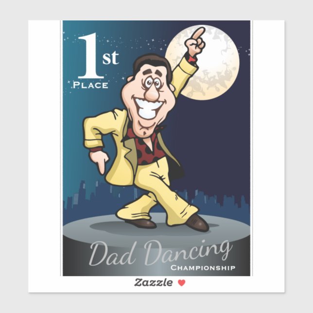 Dad Dancing Funny Dance Winner (Sheet)