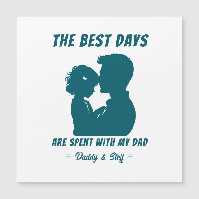 Dad & Daughter - Best  Days (2) (Front)