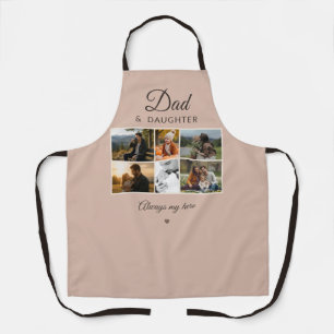 Dad & Daughter Personalised Photo Album Apron