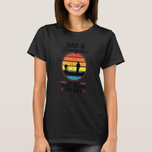 dad & daughter the best travel buddies father fish T-Shirt