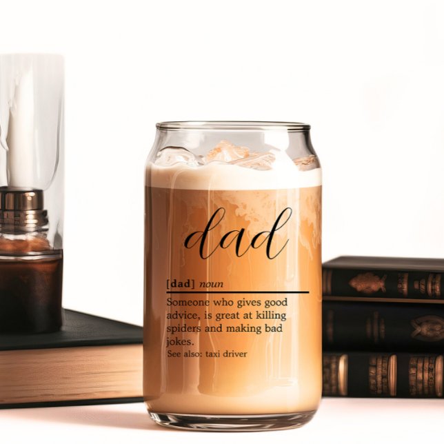 Dad Definition Beer Can Glass (Creator Uploaded)