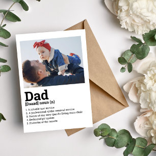 Dad Definition Card